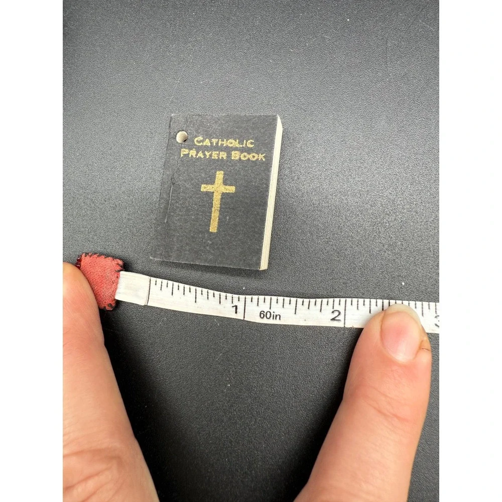 Vintage 1943 Catholic Prayer Book‎ Miniature Imprimatur Archbishop McNicholas